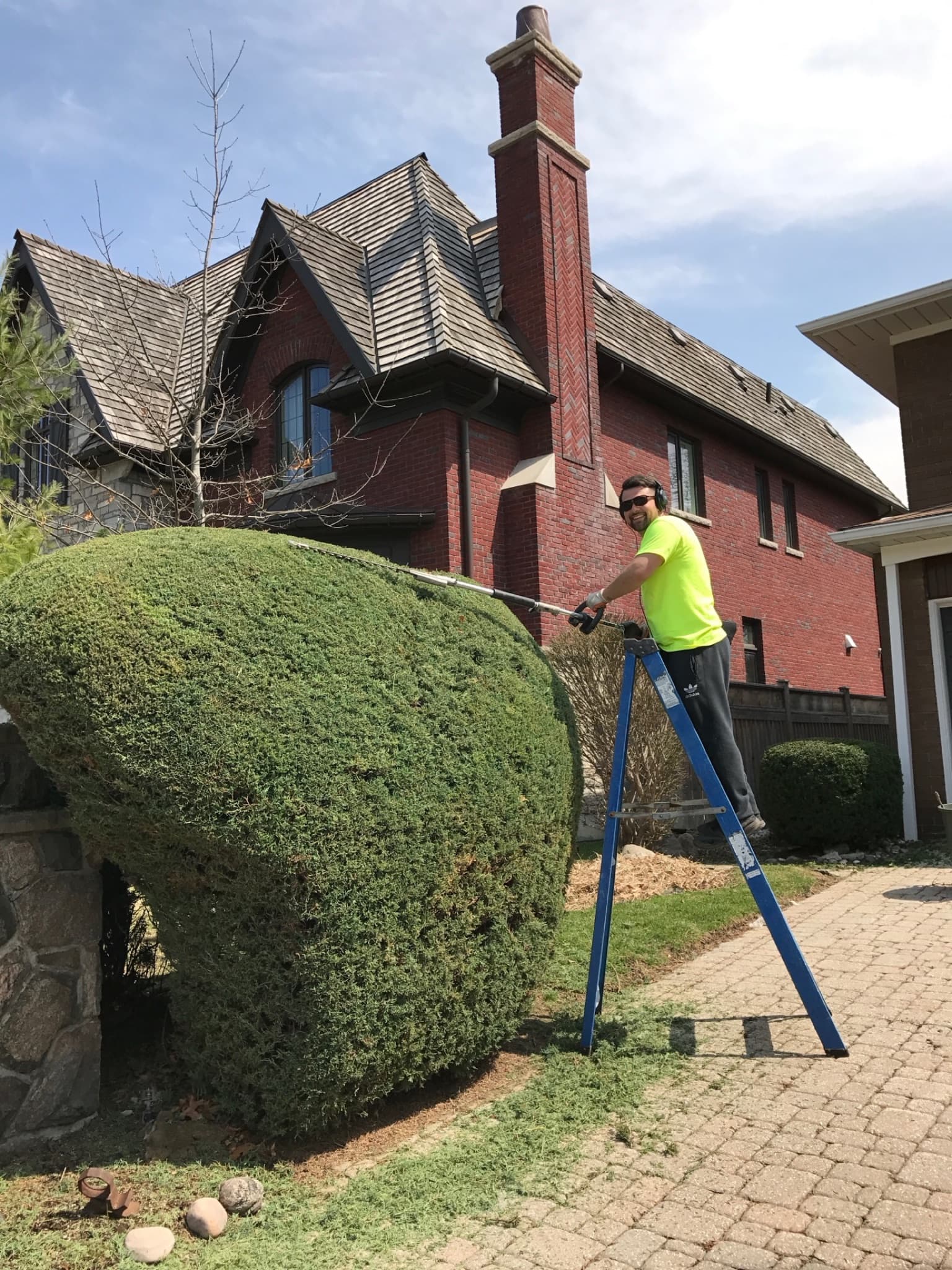 Ted, owner of Dawn Till Dusk Landscaping