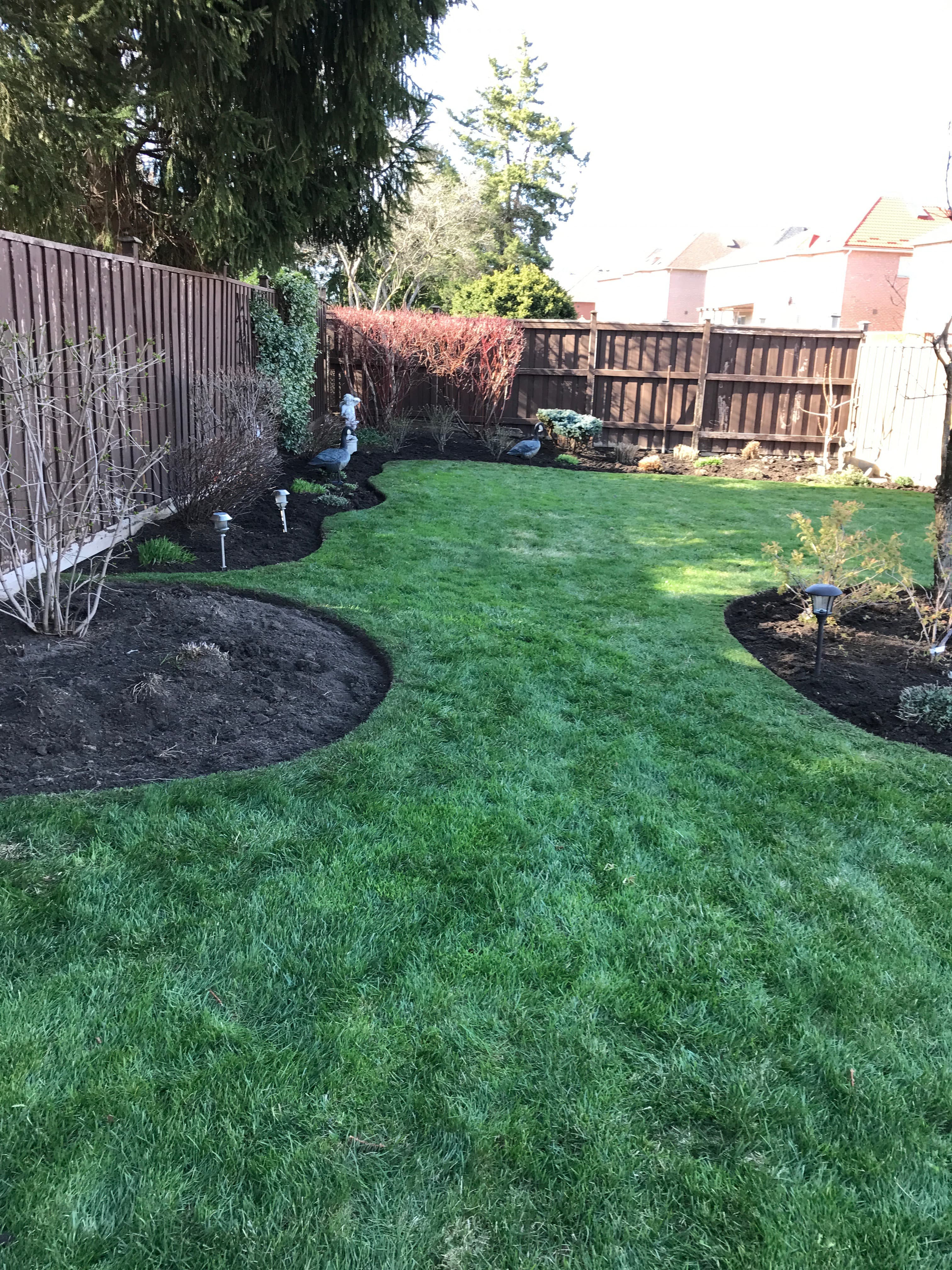 Landscaping project in Scarborough — curb appeal improvement