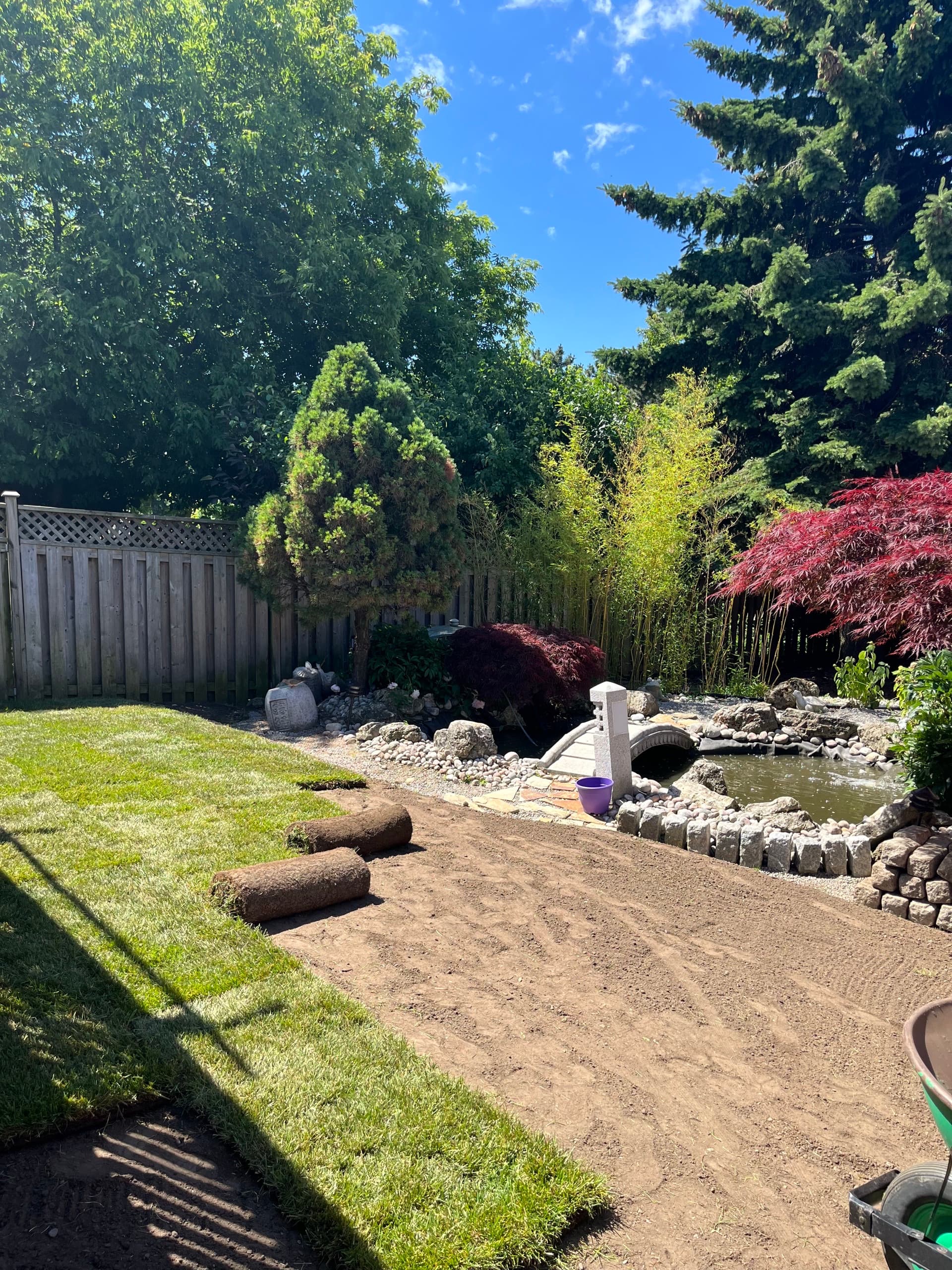 Walkway and step installation in Scarborough — natural stone by Dawn Till Dusk