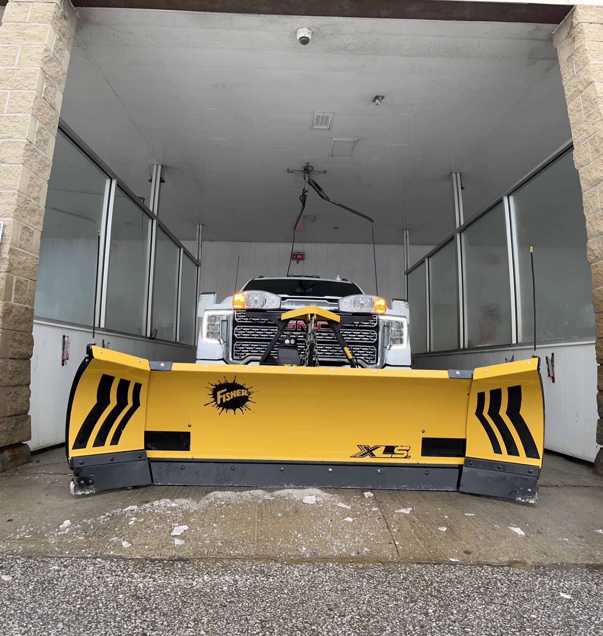 Spring lawn care in Scarborough — fresh green lawn after first cut of the season