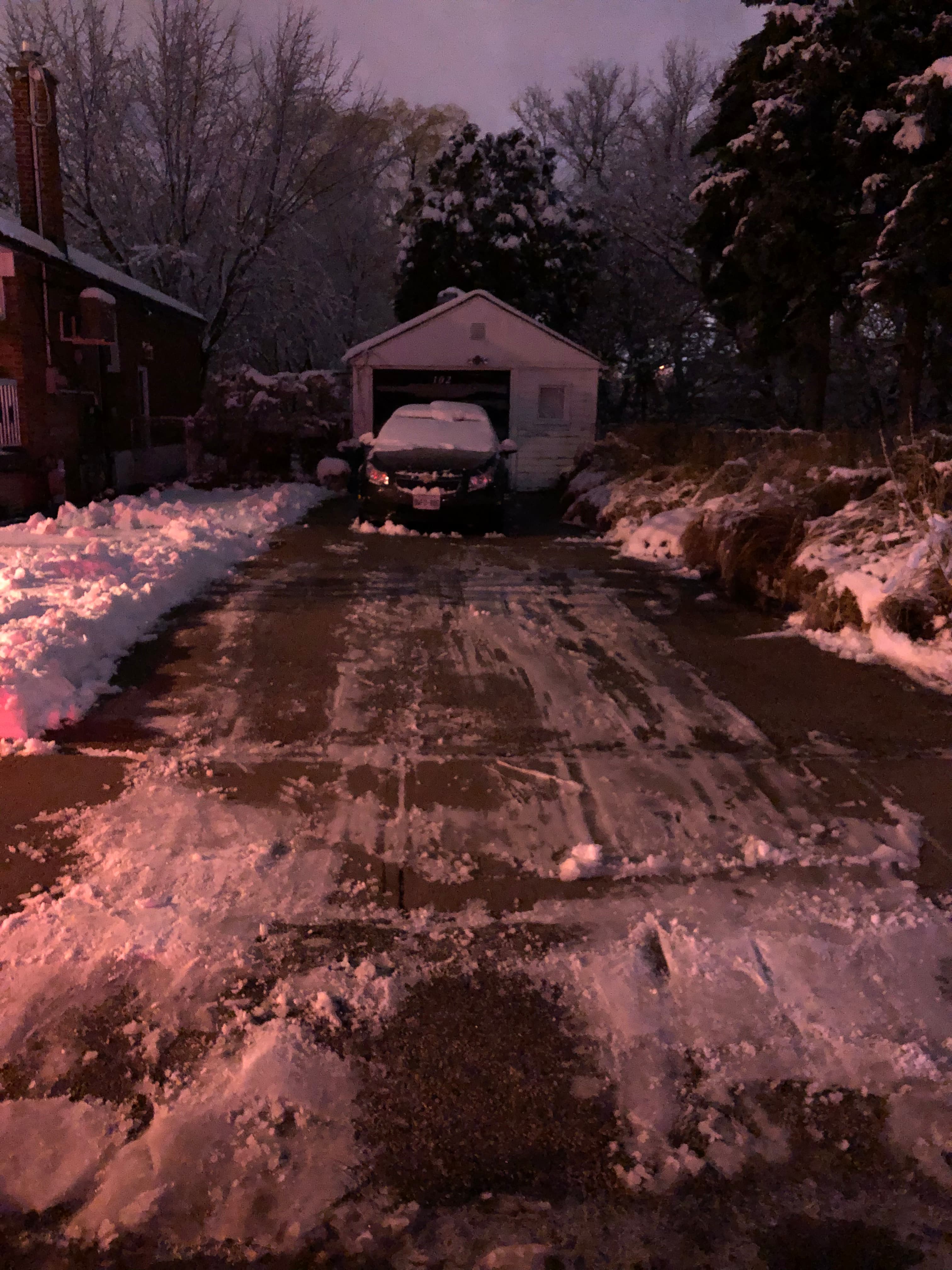 24/7 Season Snow Removal & Salting project 1 in Scarborough — Dawn Till Dusk Landscaping