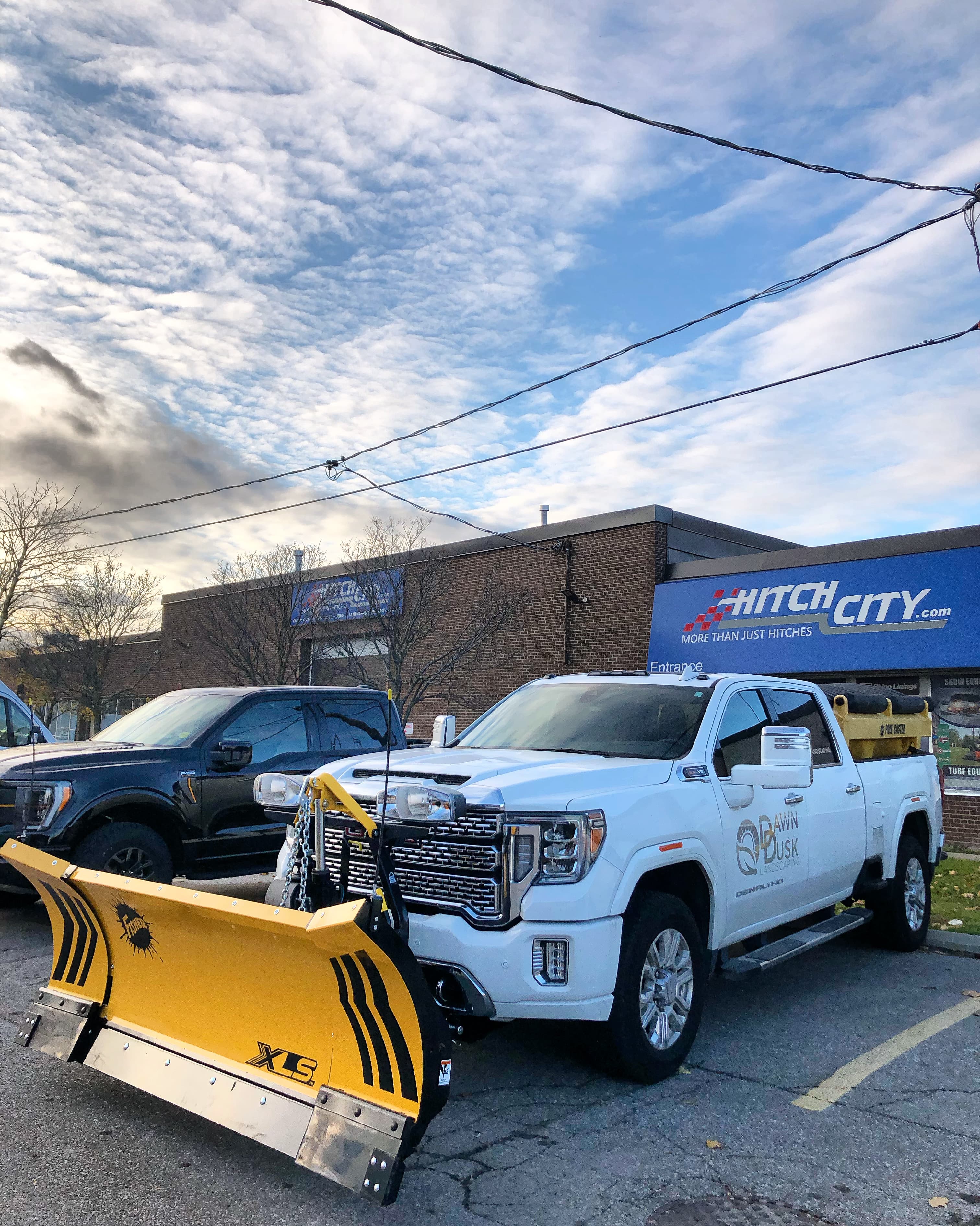 24/7 Season Snow Removal & Salting project 2 in Scarborough — Dawn Till Dusk Landscaping