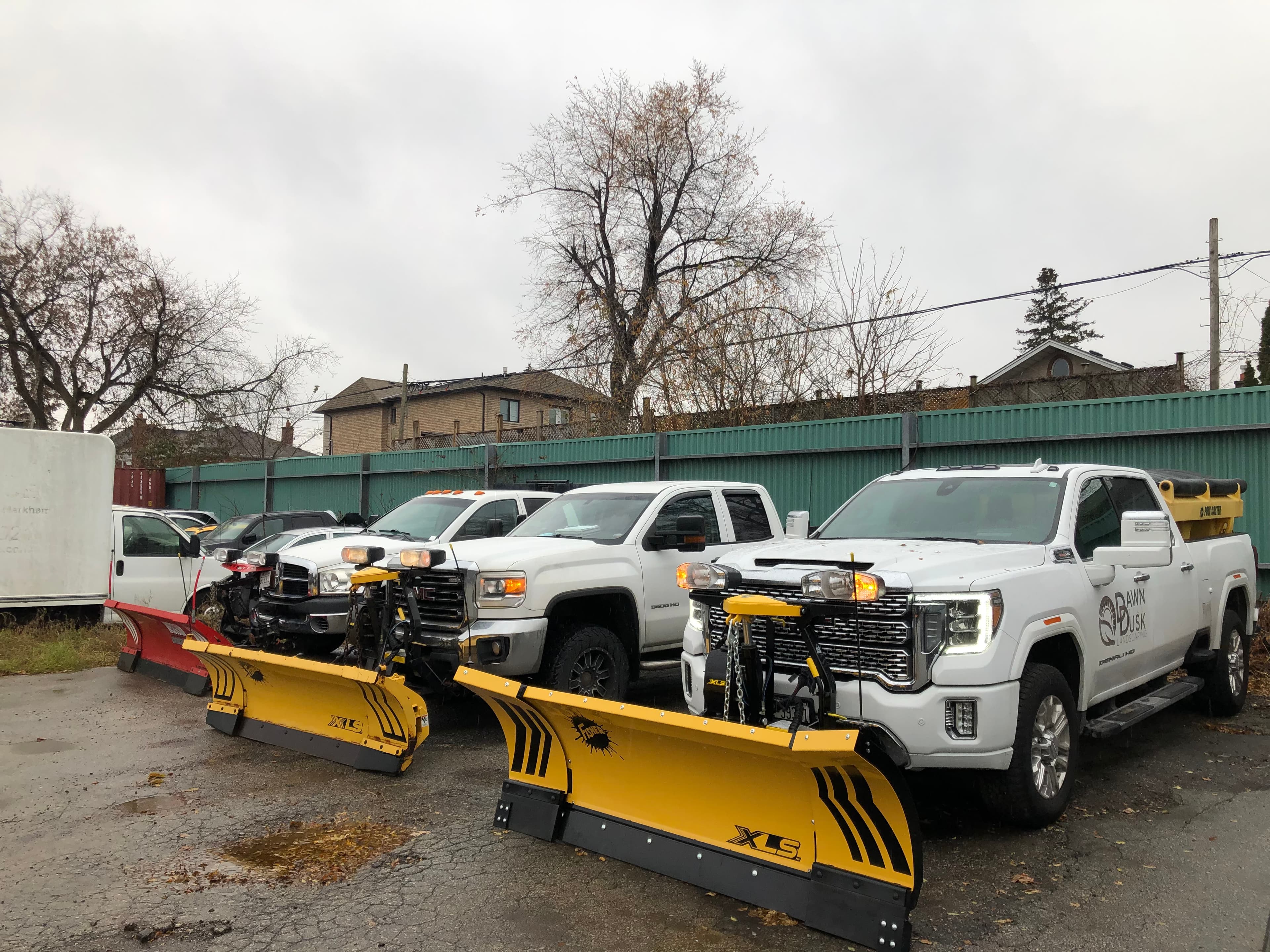 24/7 Season Snow Removal & Salting project 6 in Scarborough — Dawn Till Dusk Landscaping