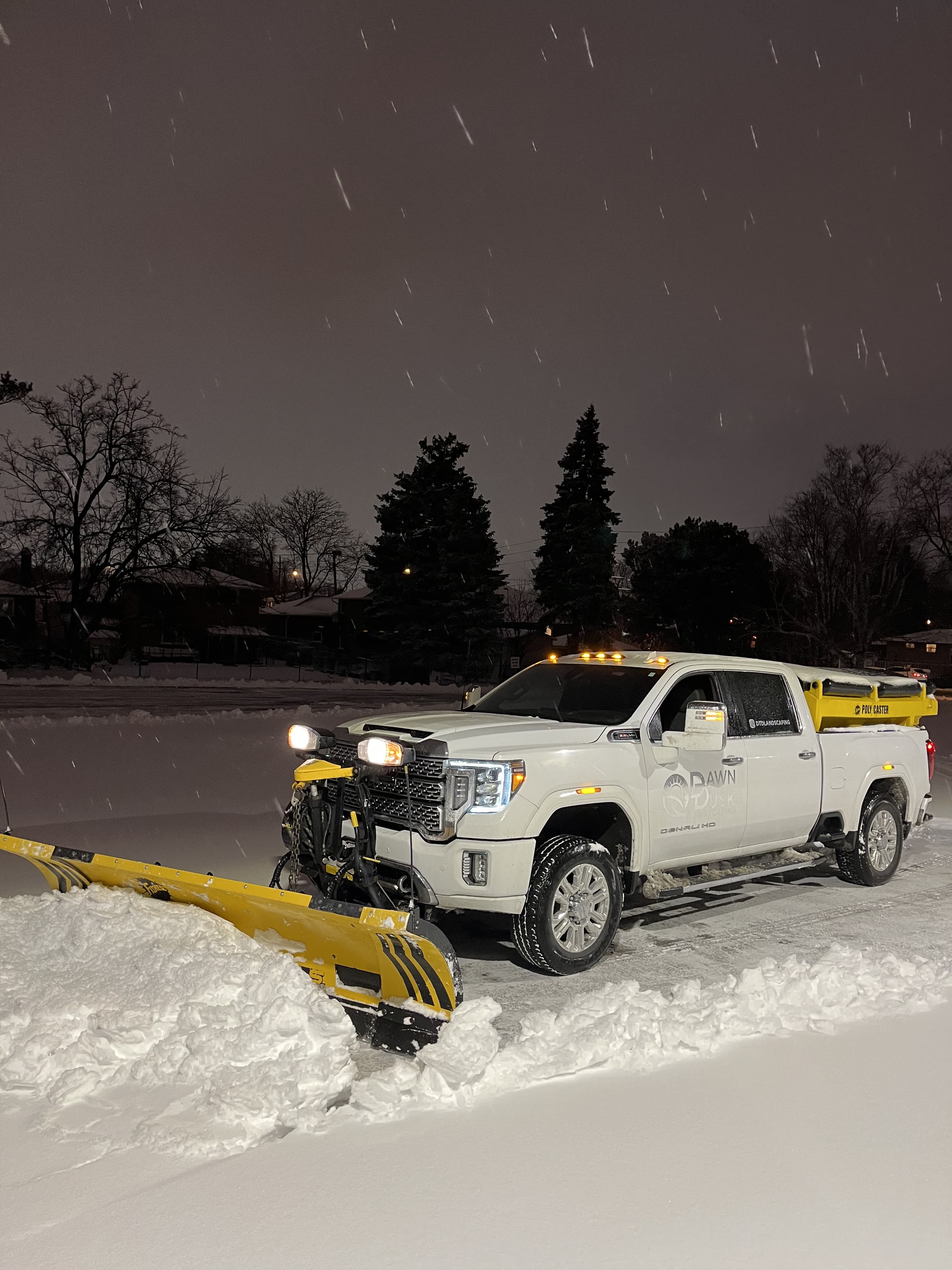 24/7 Season Snow Removal & Salting project 7 in Scarborough — Dawn Till Dusk Landscaping