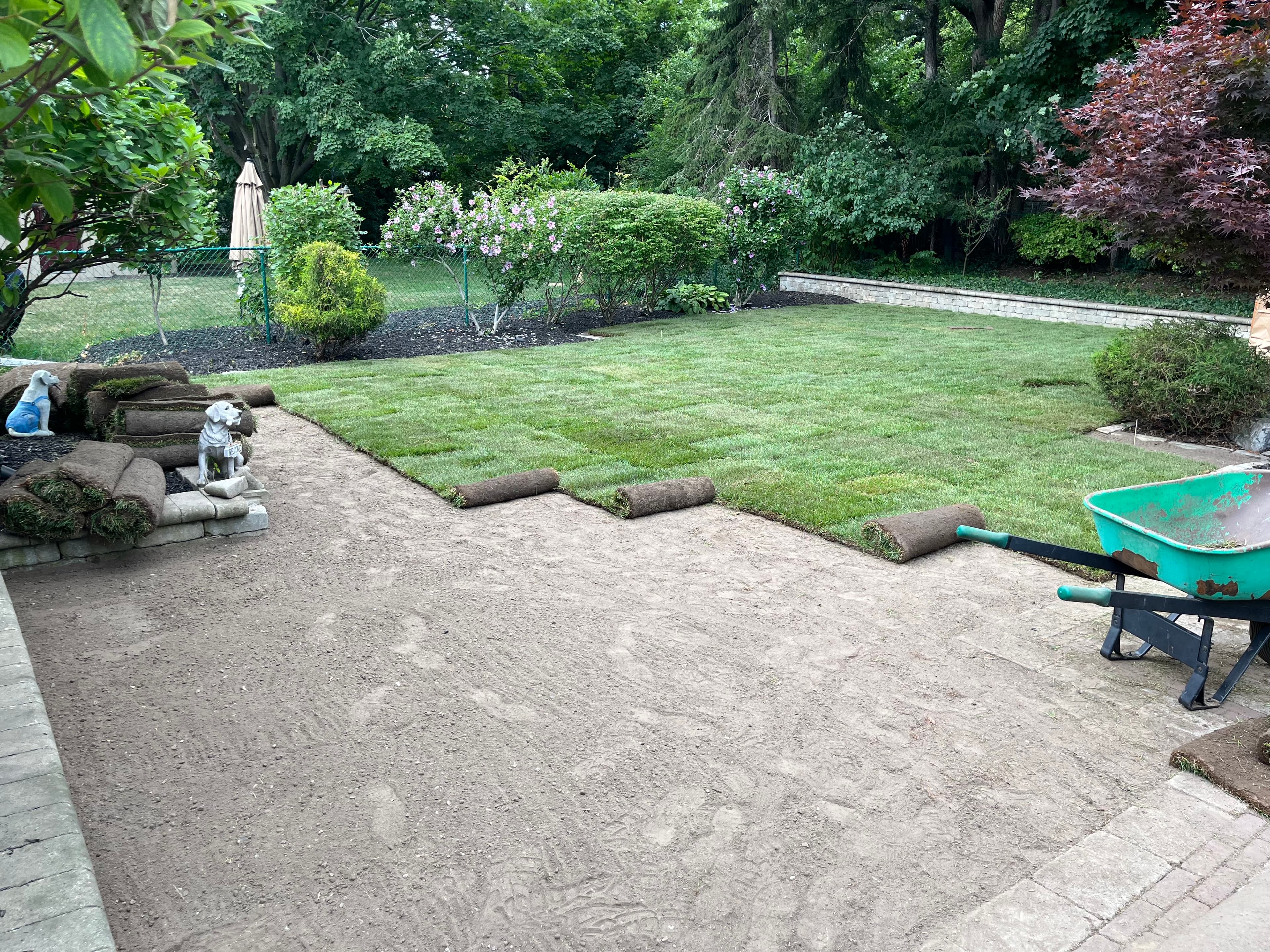 Premium Sod Installation project 3 in Scarborough — Dawn Till Dusk Landscaping
